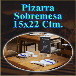 Pizarra Sobremesa 15x22 Ctm.